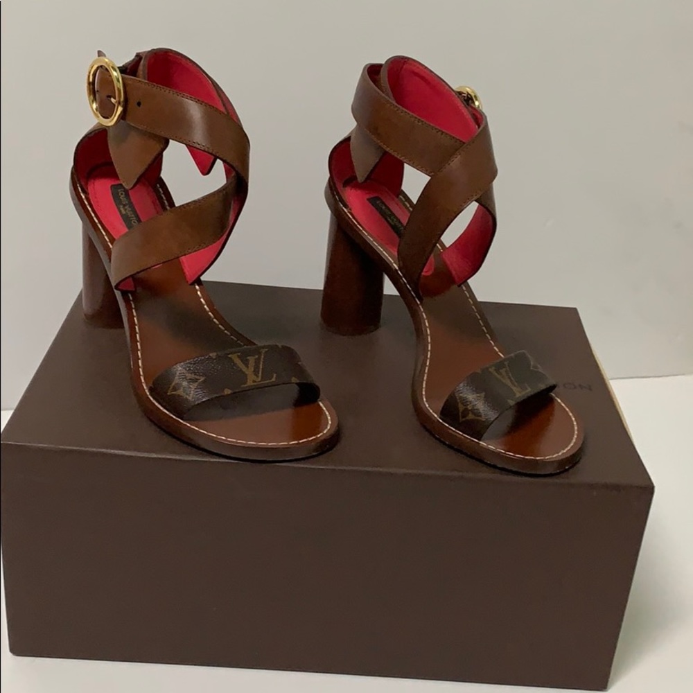 Authentic Louis Vuitton Monogram Sandals
